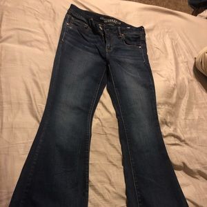 American Eagle Boho Artist Jean